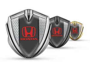 Honda Individuelles Logo Abzeichen Renn Look Glänzend Z